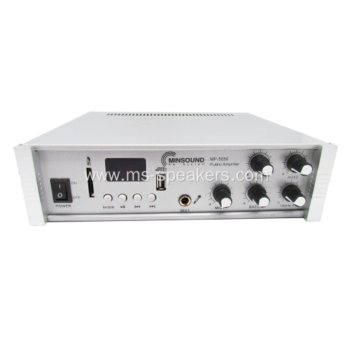 50W Power Amplifier With USB/SD/FM